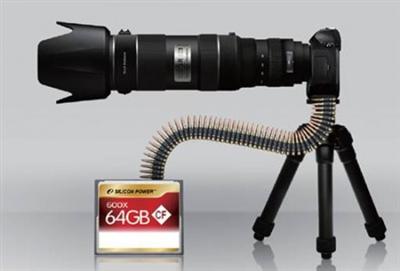 Фото Карта памяти Silicon Power 600X 64GB CF для DSLR-камер